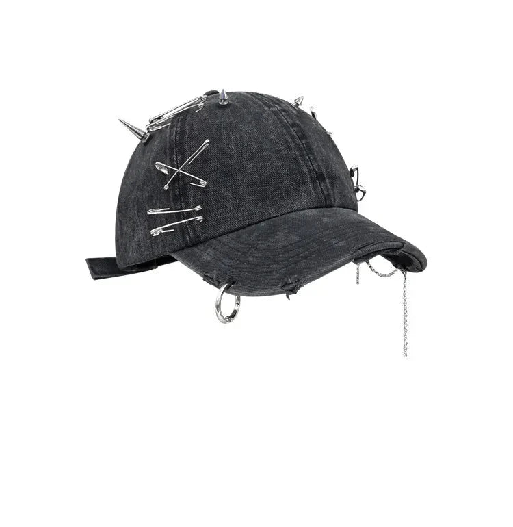 Rivet and Clips Baseball Cap — vista posteriore