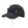 Y2K Rivet and Clips Baseball Cap