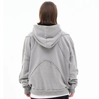 Rough Cut Segmented Hoodie — in alternativa