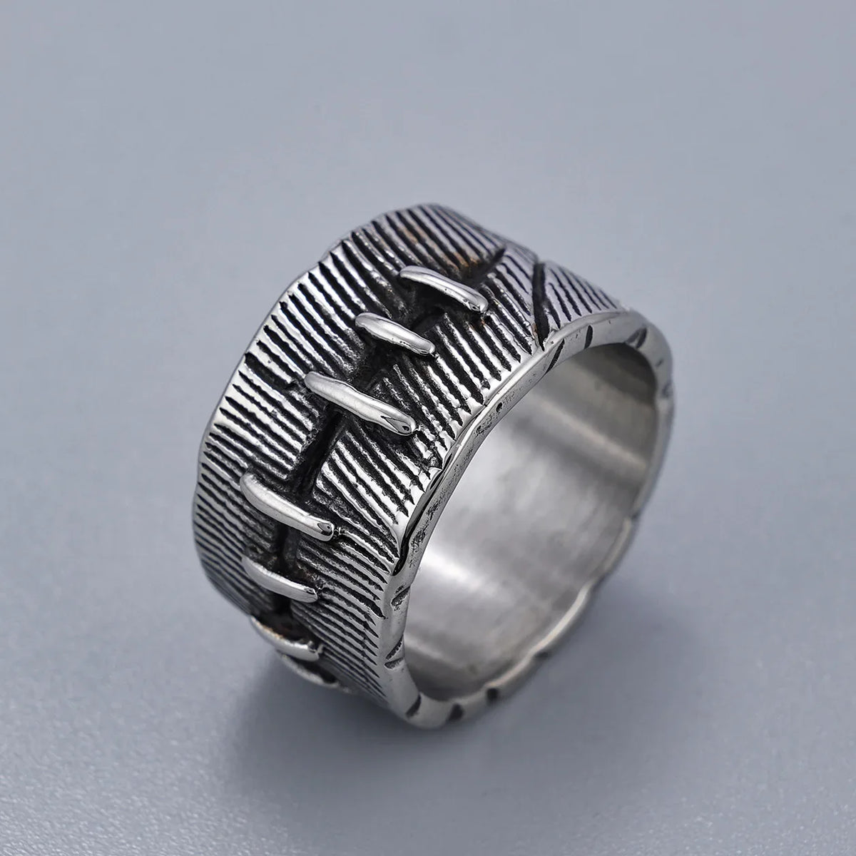 Rough Stitching Ring — dettaglio della stampa
