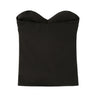 Y2K Ruched Backless Bandeau Tube Top