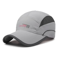 Running Athletic Baseball Cap — dettaglio della stampa