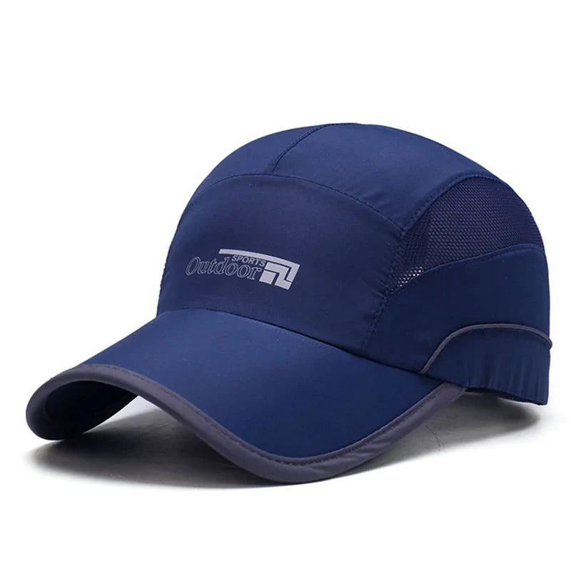 Running Athletic Baseball Cap — vista posteriore
