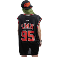 Satan Club Jersey Tank Top — dettaglio della stampa