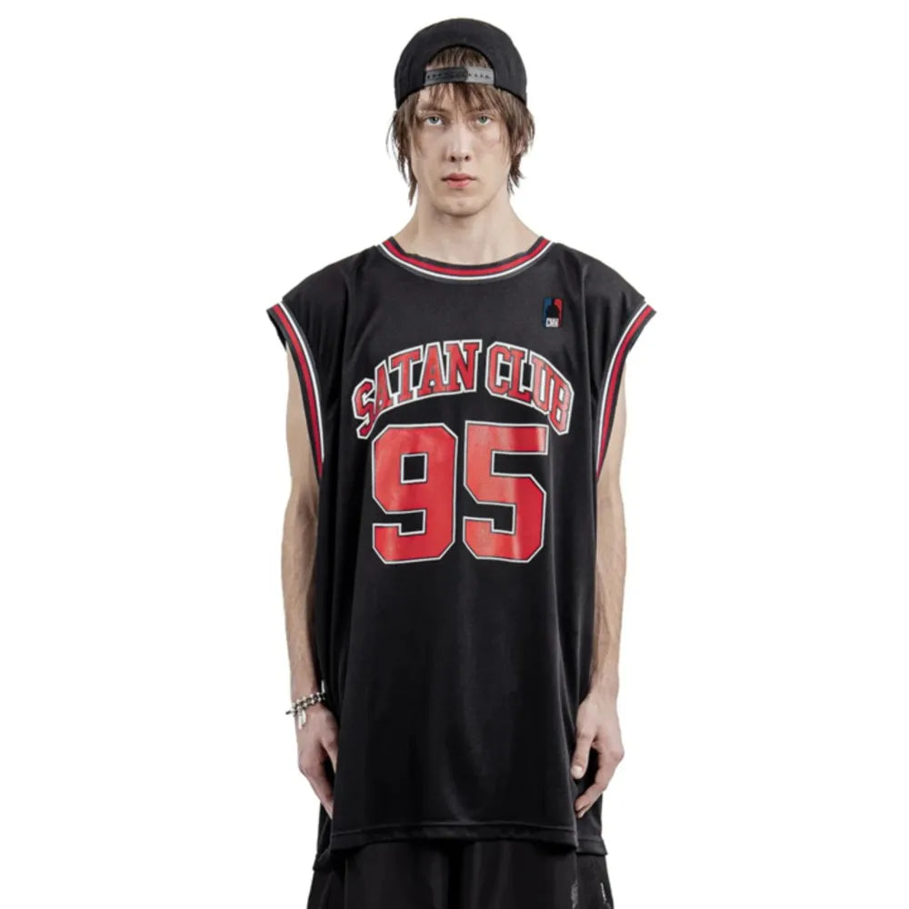 Satan Club Jersey Tank Top — in alternativa