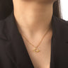 Y2K Saturn Planet Pendant Necklace
