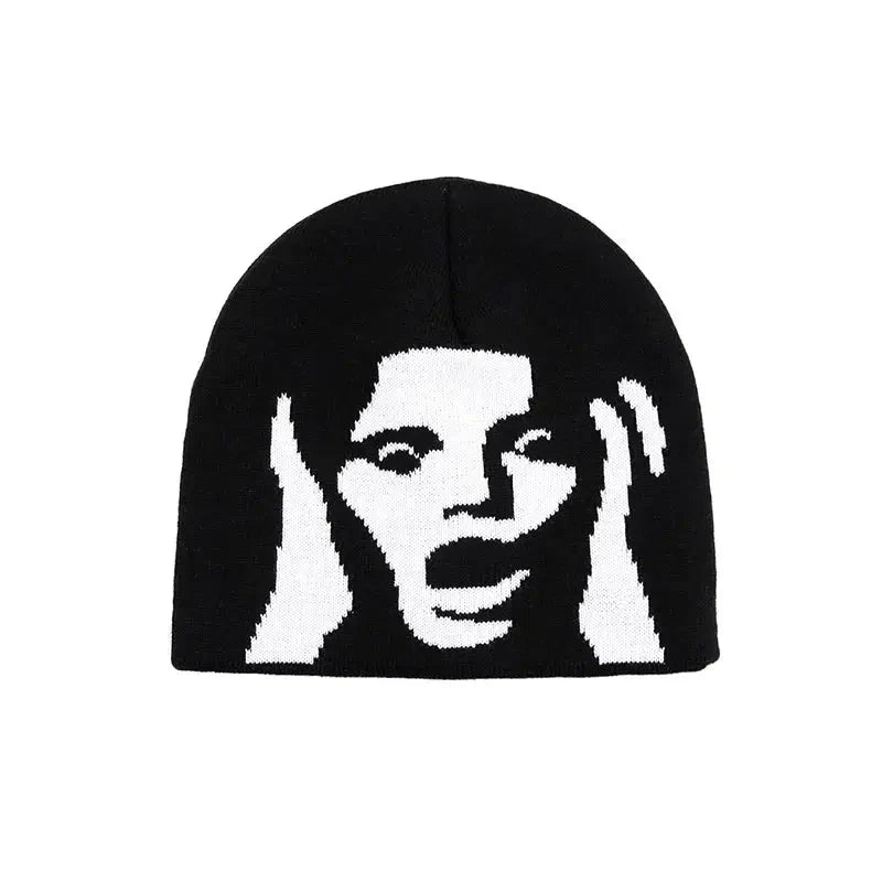 Scream Beanie Hat — vista frontale