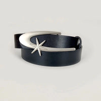 Shooting Star Crescent Moon Belt — dettaglio della stampa