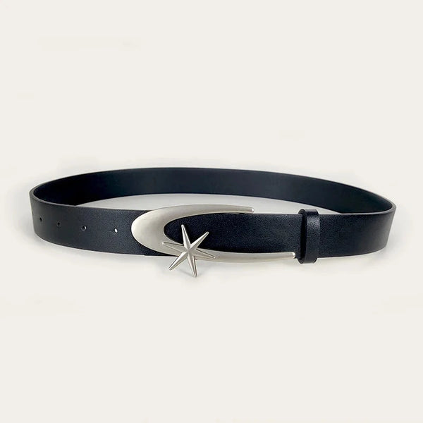 Shooting Star Crescent Moon Belt — vista frontale