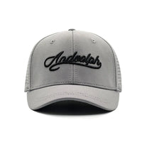 Short Brim Breathable Baseball Cap — dettaglio della stampa