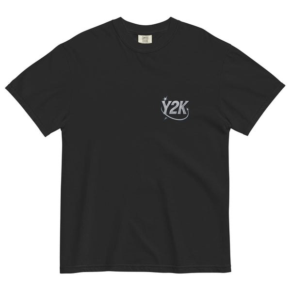 Silver Star Graphic Heavyweight T Shirt — vista frontale
