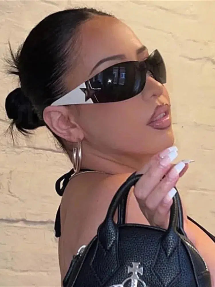 Silver Star Sunglasses — dettaglio della stampa