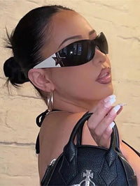 Silver Star Sunglasses — dettaglio della stampa