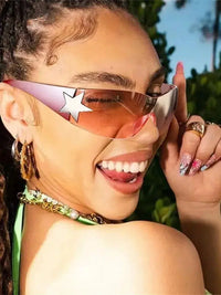 Silver Star Sunglasses — dettaglio del tessuto