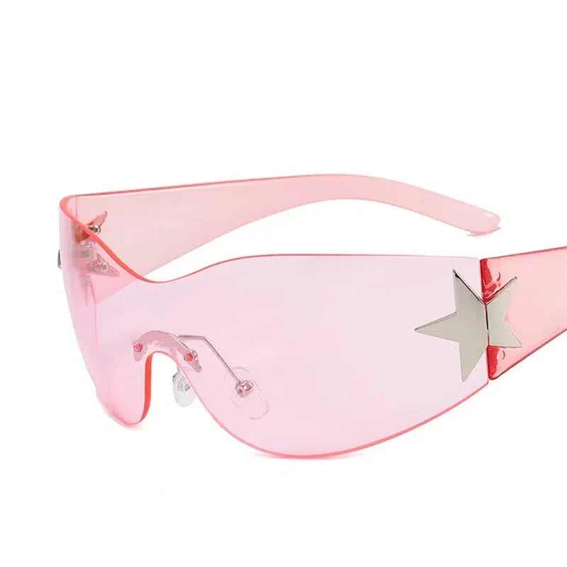 Silver Star Sunglasses — dettaglio della stampa