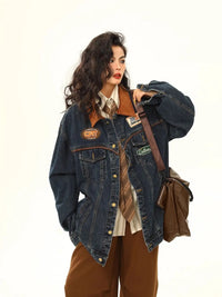 Single Breasted Baggy Denim Jacket — in alternativa