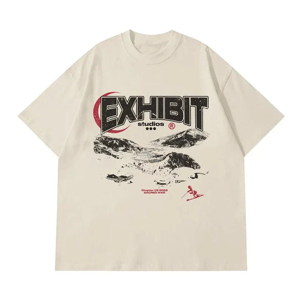 Ski Graphic T Shirt — vista frontale
