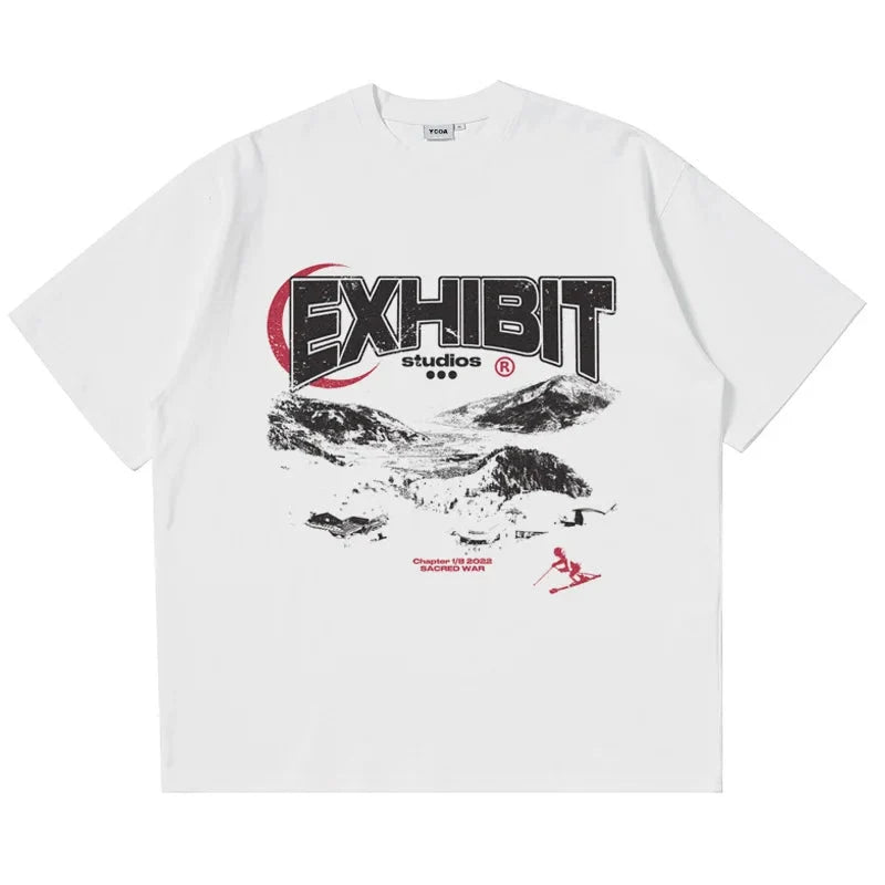 Ski Graphic T Shirt — vista posteriore