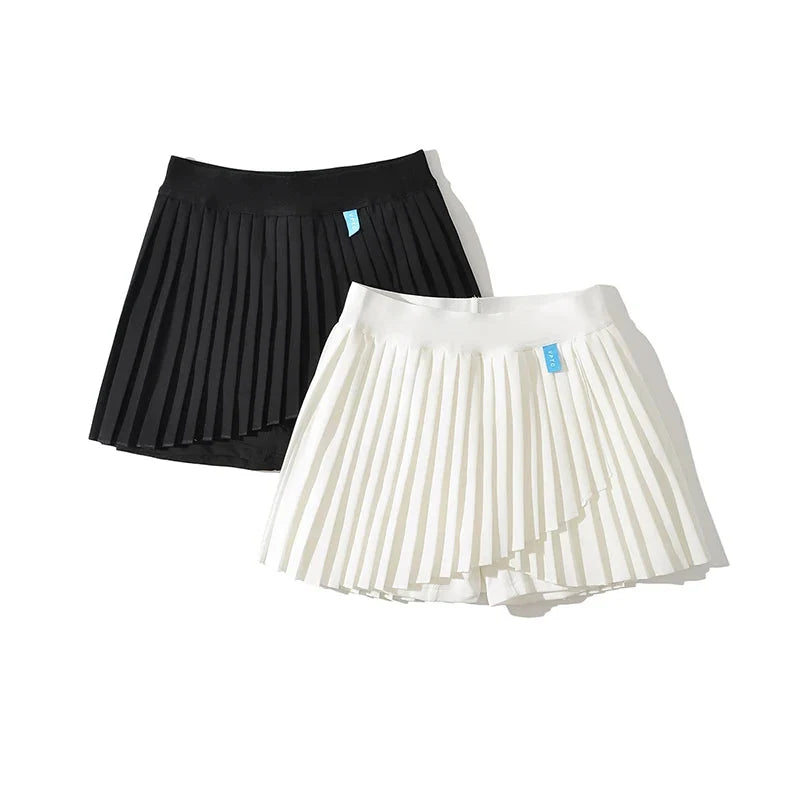 Skirt Pleated High Waist Tennis Mini Skirt — dettaglio della stampa