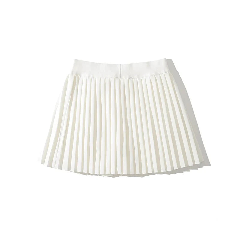 Skirt Pleated High Waist Tennis Mini Skirt — in alternativa