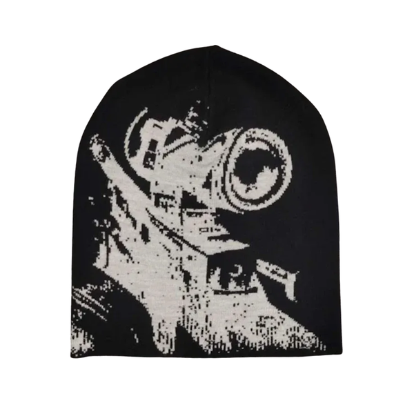 Sniper Graphic Beanie — vista frontale