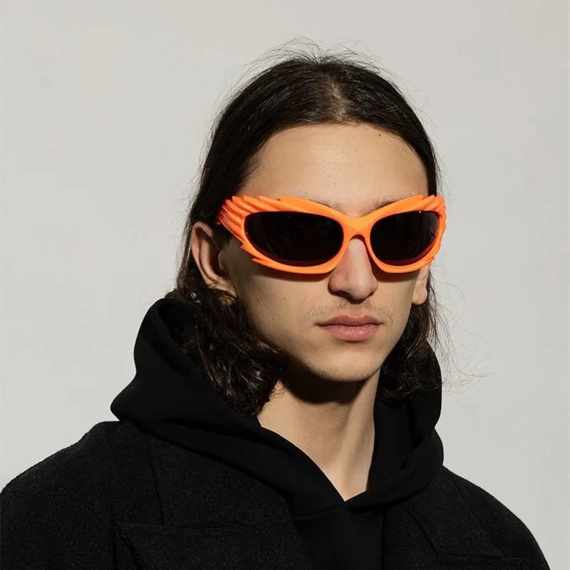 Speed Spike Sunglasses — dettaglio del tessuto