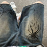 Y2K Spider Denim Jean Shorts Jorts
