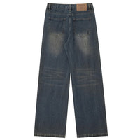 Spider Print Graphic Denim Jeans — in alternativa