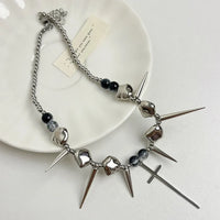 Spiked Cross Necklace — in alternativa