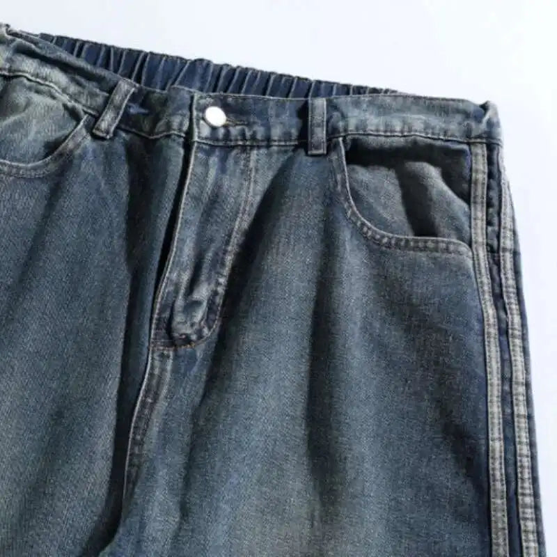 Spliced Baggy Denim Jeans — in alternativa