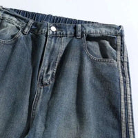 Spliced Baggy Denim Jeans — in alternativa