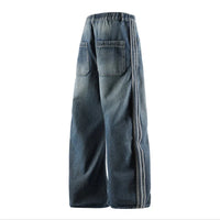 Spliced Baggy Denim Jeans — dettaglio della stampa