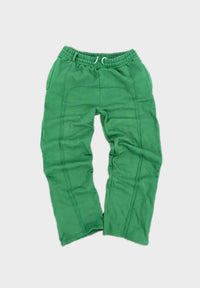 Spliced Straight Leg Sweatpants Jogger Trousers — vista posteriore
