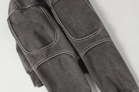 Spliced Washed Hoodie — dettaglio del tessuto