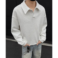 Spring Lapel Kitted Jumper Sweater — dettaglio della stampa