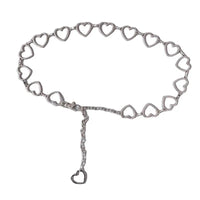 Star Metal Waist Chain Belt — vista posteriore