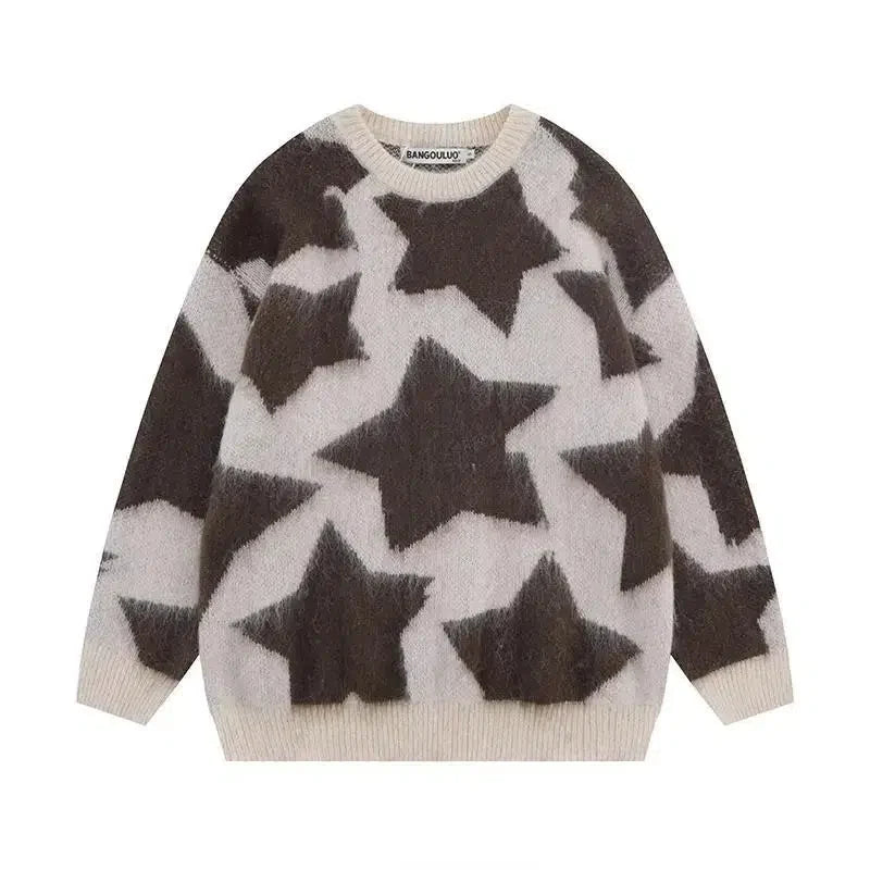 Star Struck Woven Plaid Knit Jumper — vista posteriore