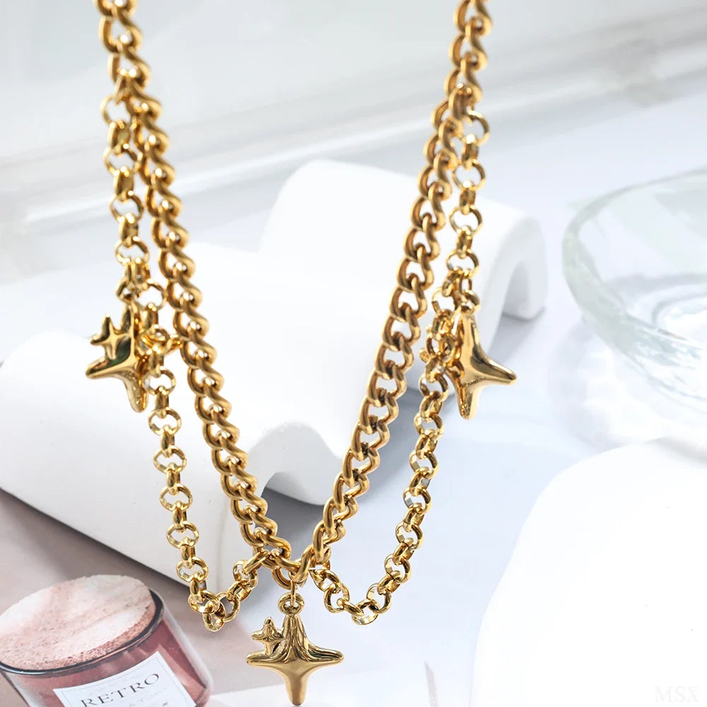 Starry Night Pendant Necklace — dettaglio della stampa