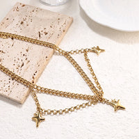 Starry Night Pendant Necklace — vista laterale