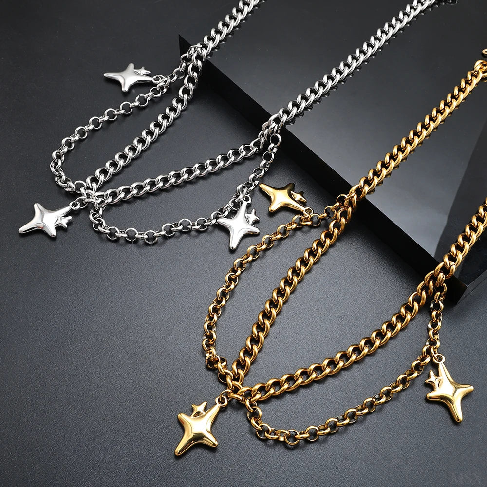 Starry Night Pendant Necklace — dettaglio