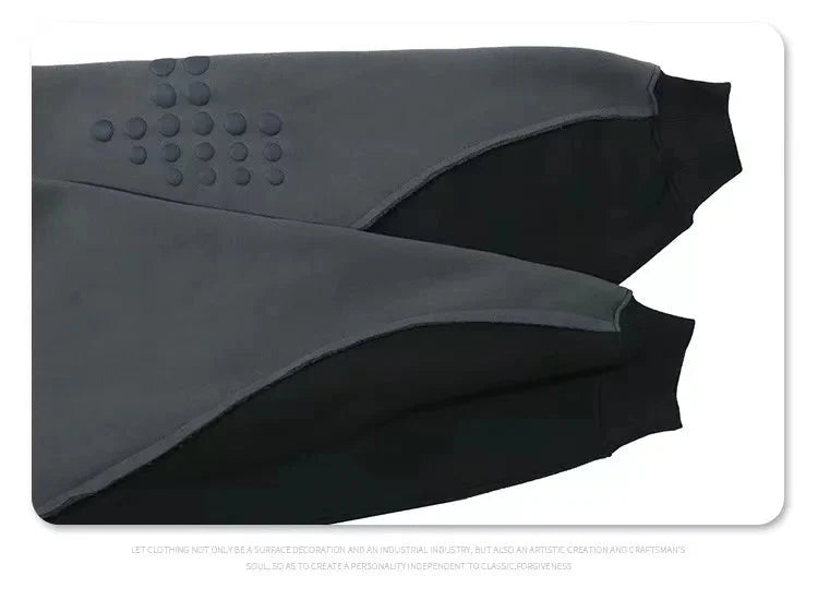 Stitch Work Foam Hoodie — vista laterale