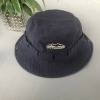 Stone Washed Safari Bucket Hat — vista frontale