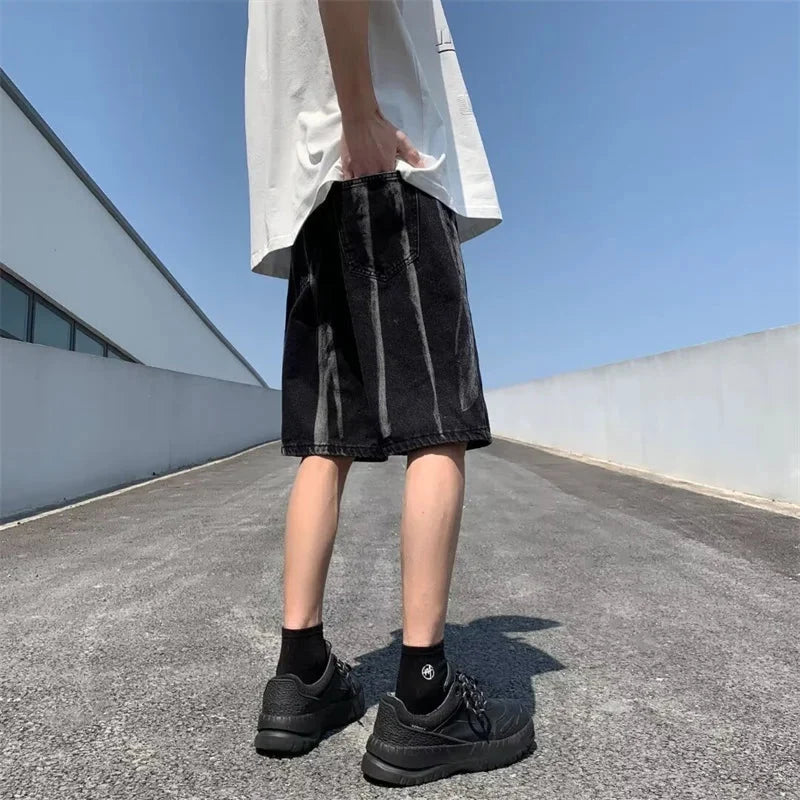 Straight Denim Shorts Jorts — in alternativa