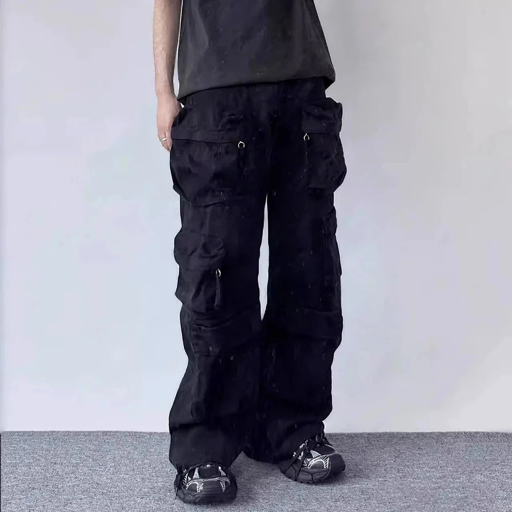 Straight Leg Baggy Cargo Trousers — in alternativa