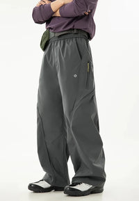 Straight Leg Parachute Trousers — in alternativa