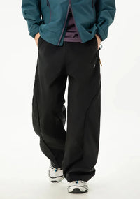 Straight Leg Parachute Trousers — dettaglio
