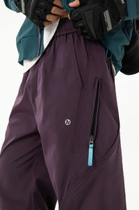 Straight Leg Parachute Trousers — dettaglio del tessuto