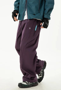 Straight Leg Parachute Trousers — dettaglio della stampa