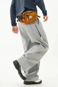 Straight Leg Parachute Trousers — vista completa