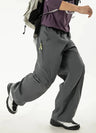 Y2K Straight Leg Parachute Trousers